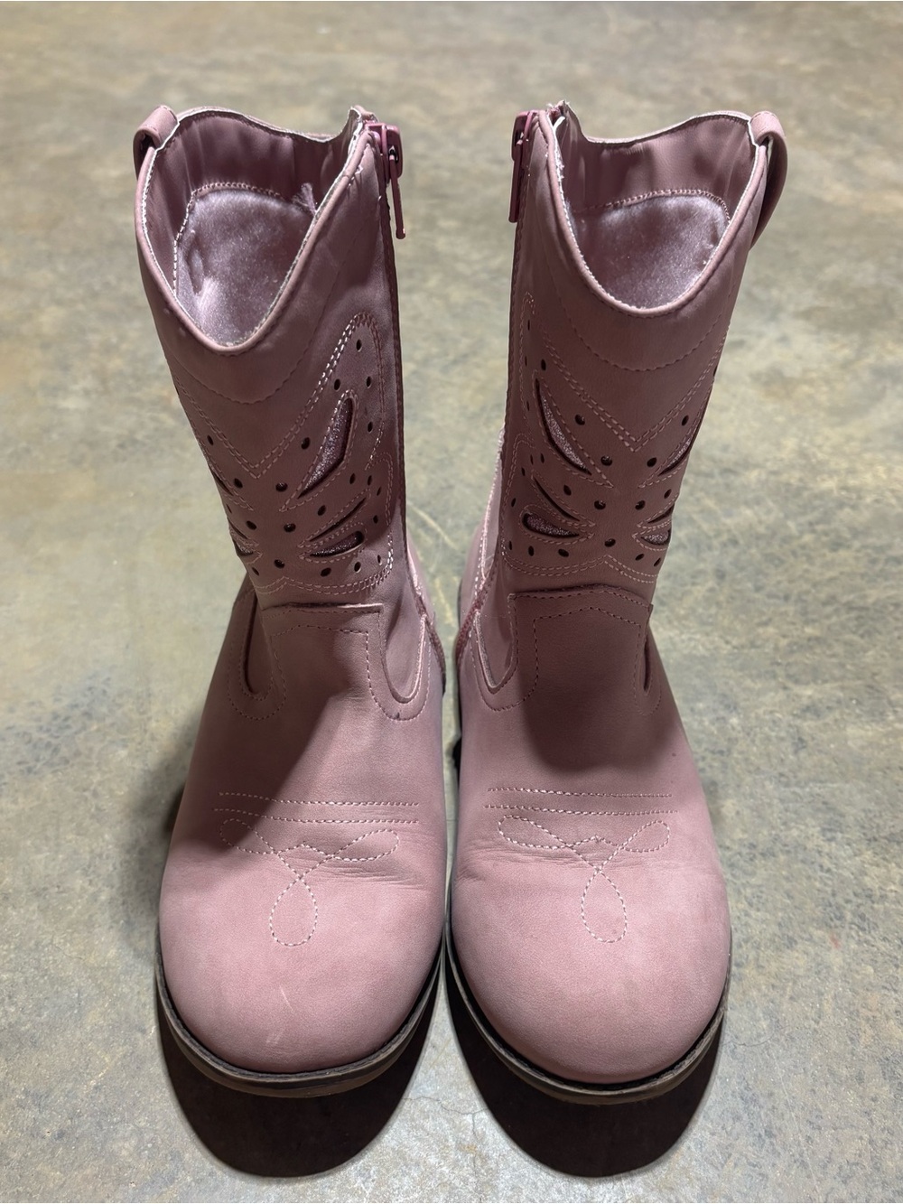 Gymboree Pink Western-Style Kids Boots